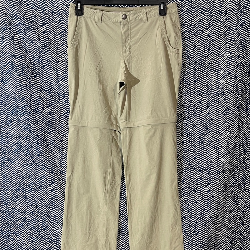 Eddie Bauer Light Tan Cargo/ Short Combo Pants